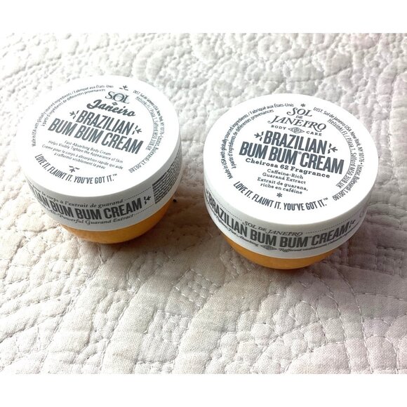 Sol De Janeiro Travel Set With Bum Bum Creams & Body Mists In Cosmetics Bag*New - Picture 4 of 9